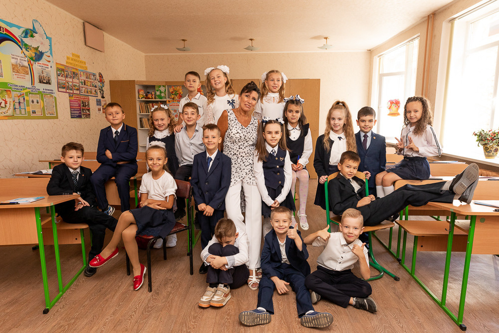 Второклашки. Семейный фотограф в Донецке Елена Горбатенко