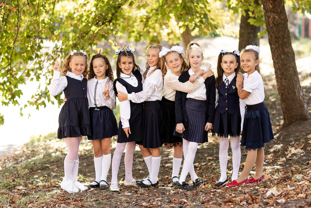 Второклашки. Семейный фотограф в Донецке Елена Горбатенко