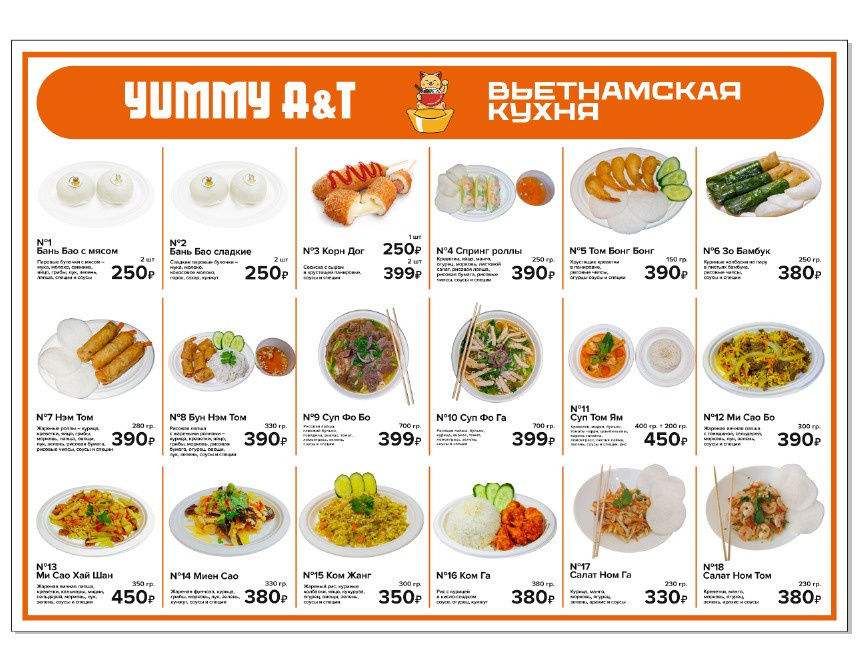 Меню. Рекламная и food съемка в Екатеринбурге Оксана Павлова