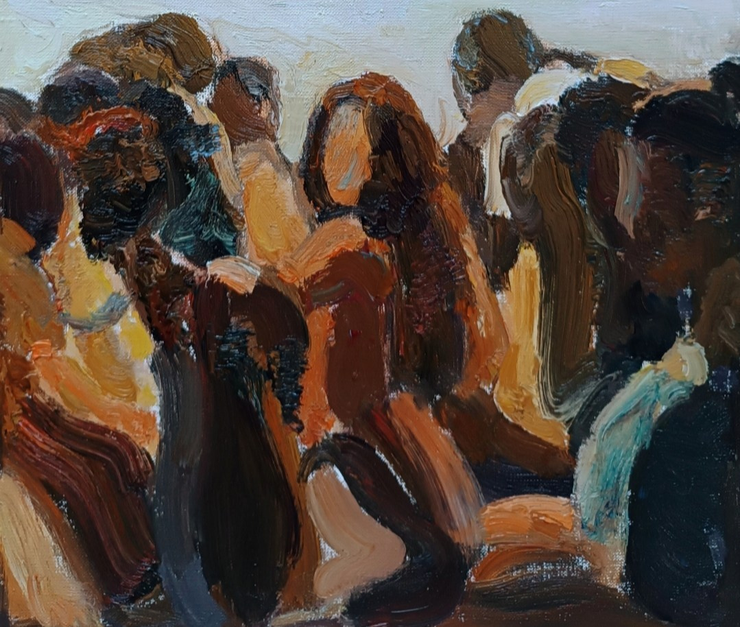 Случайный взгляд. Художник Алексей Никольский