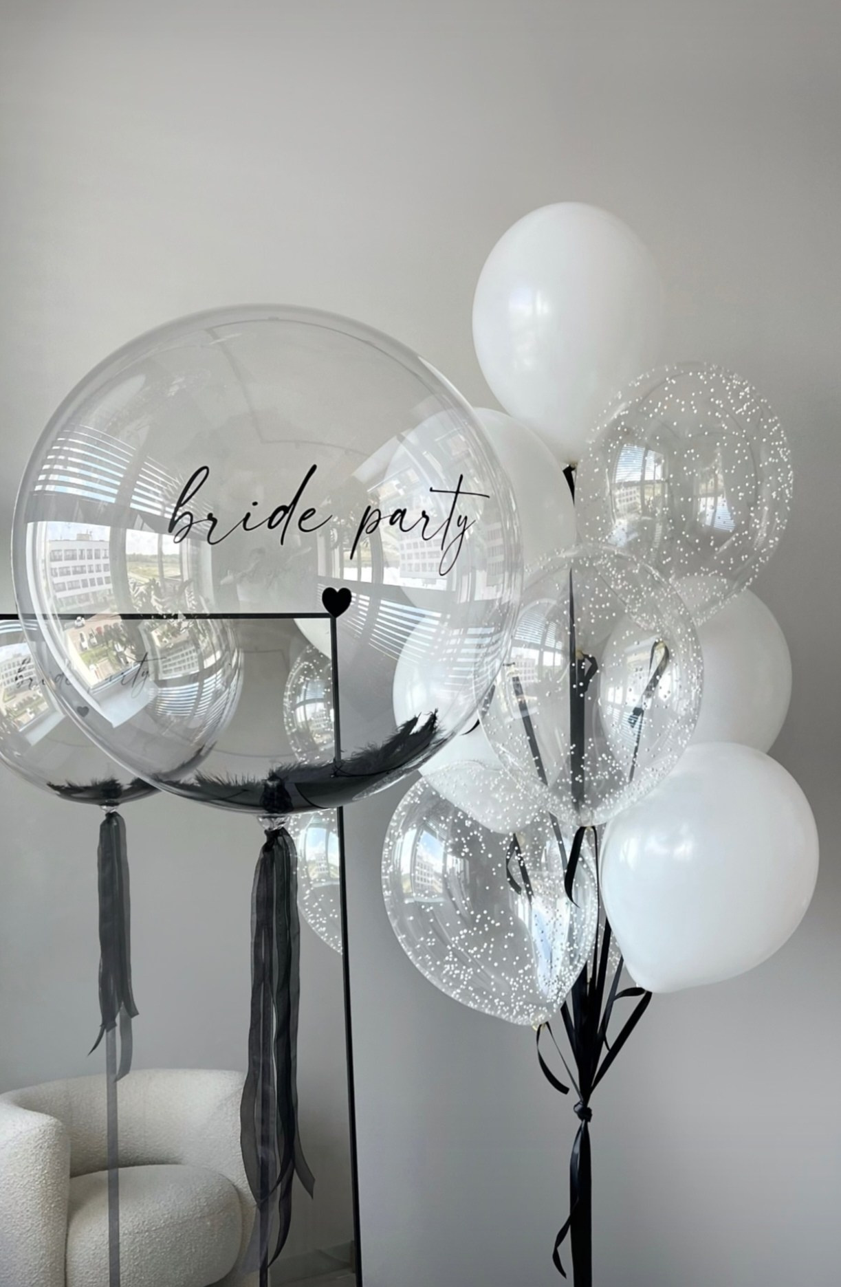 На свадьбу / девичник. Аэродизайнер Елена Лин