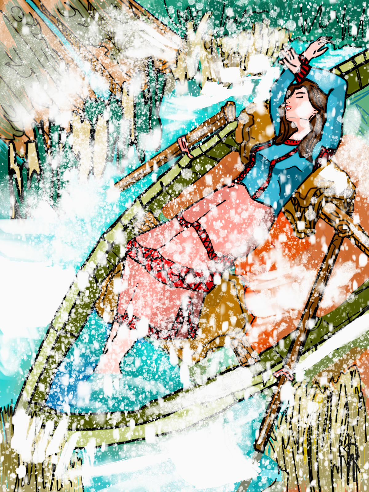 Иллюстрация. Миничкин Павел. Аэла Аллана