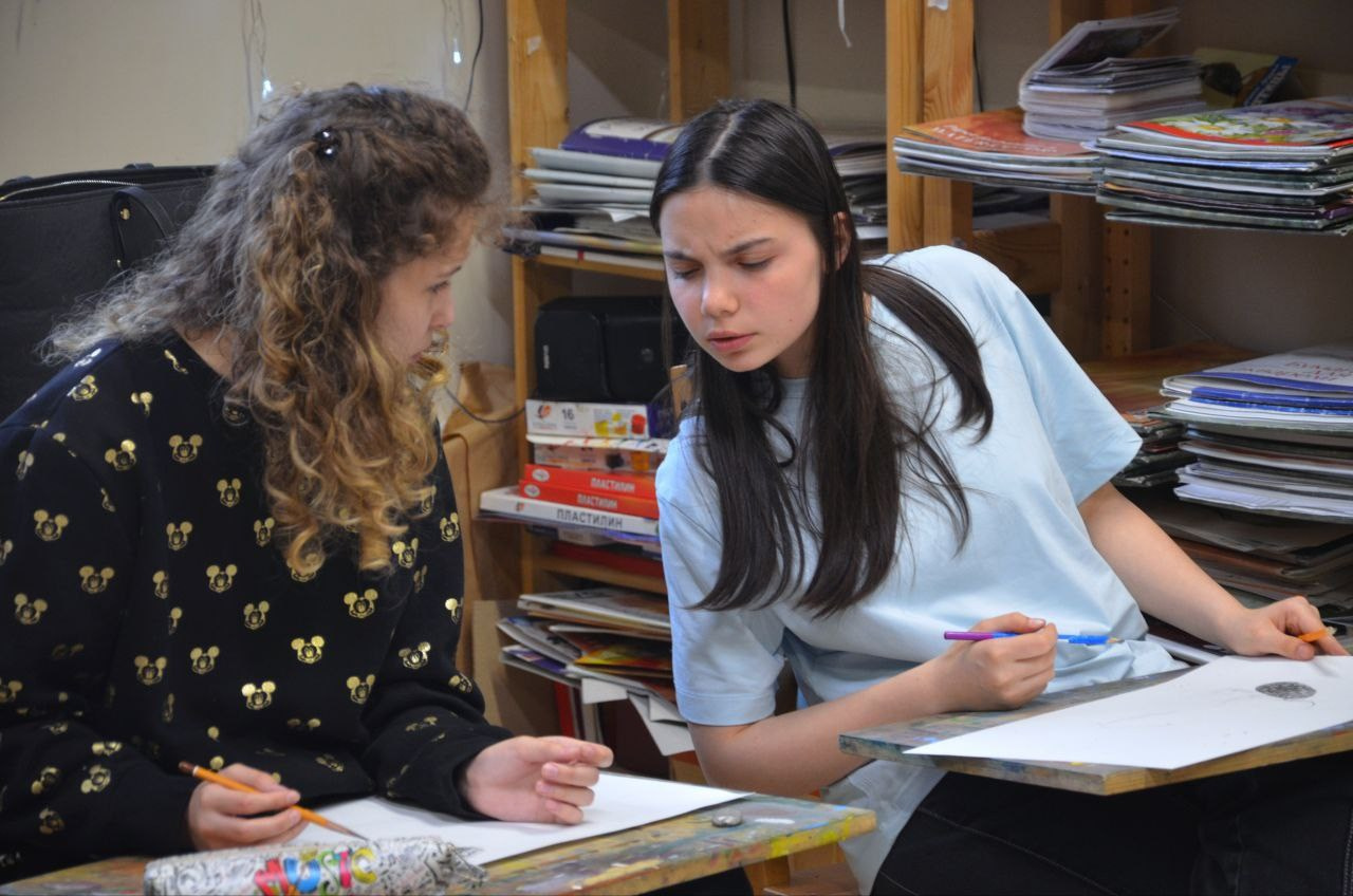 Просмотры работ. Изостудия «Мы рисуем!» ♥ Южное Бутово, Москва