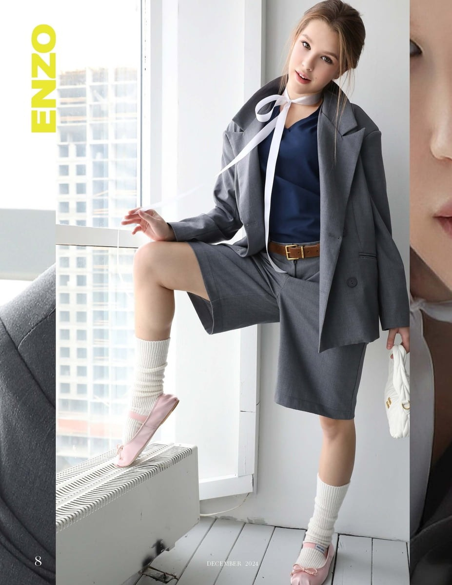 Моя работа на обложке итальянского издания ENZO Magazine. Стилист Анастасия Рашевская