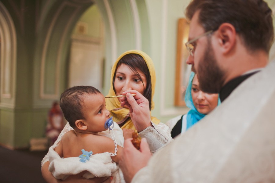 Крещение Знаменская церковь, г. Пушкин. Фотограф на крещение в Санкт Петербурге
