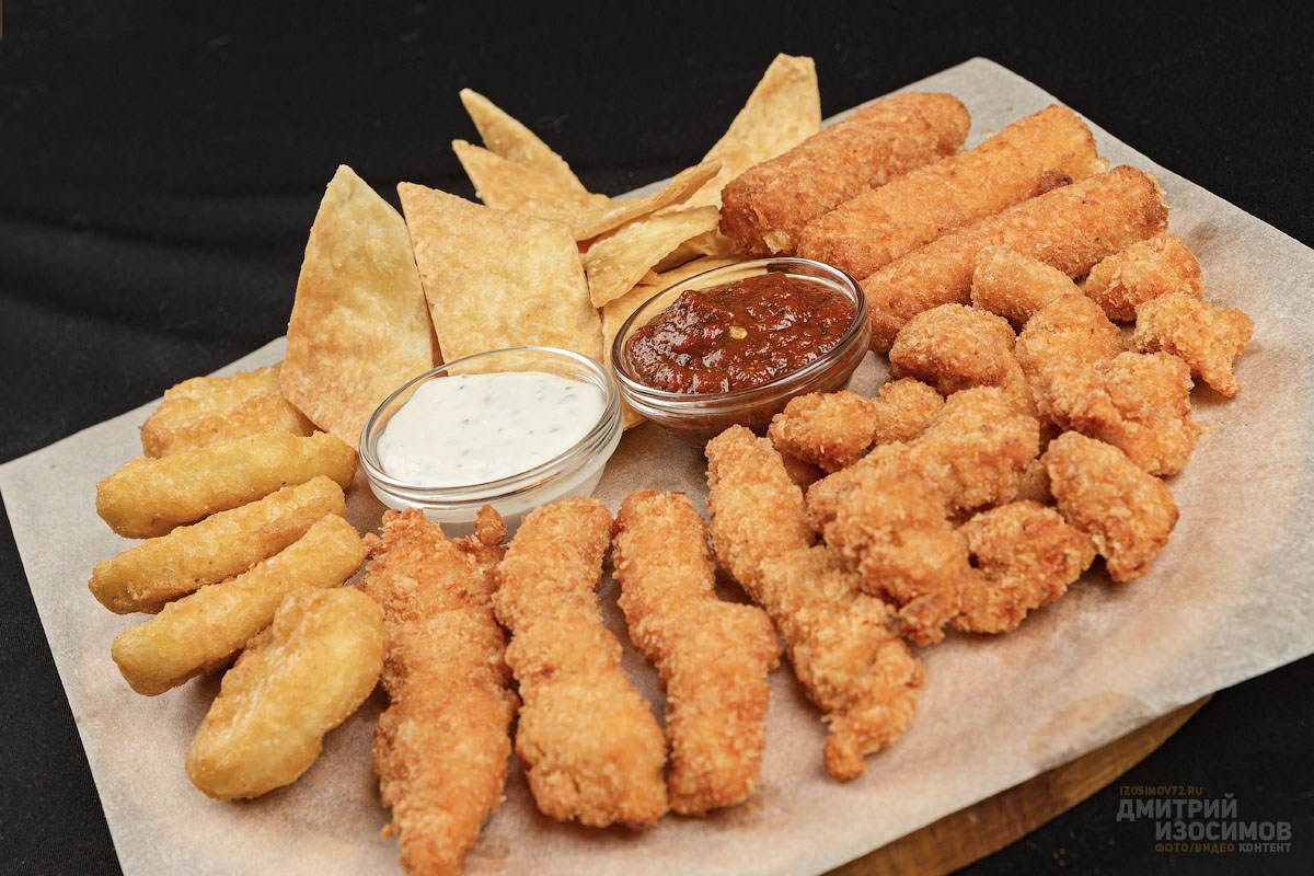 Съёмка блюд для меню