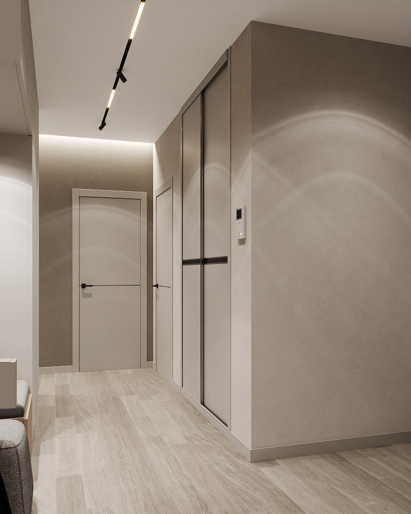 Квартира 75 м², Садовые Кварталы, г. Старый Оскол. Студия дизайна