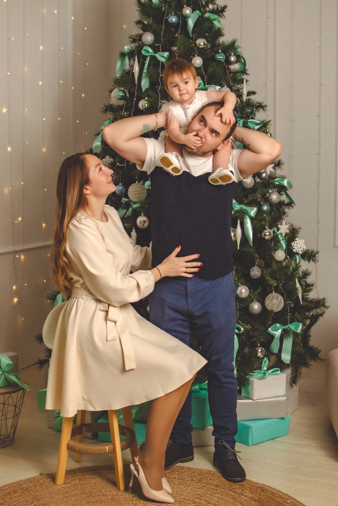 НОВОГОДНИЕ. Фотограф крещений, семейный фотограф Приходько Ксения