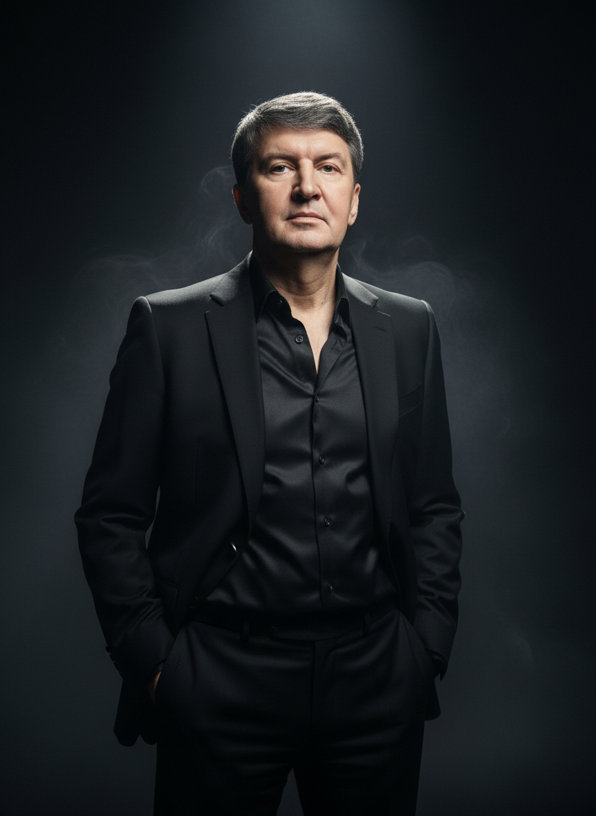 Мужская фотосессия. AI-фотограф — Ольга Герман. Нейрофотосессии, уникальные цифровые портреты и образы будущего