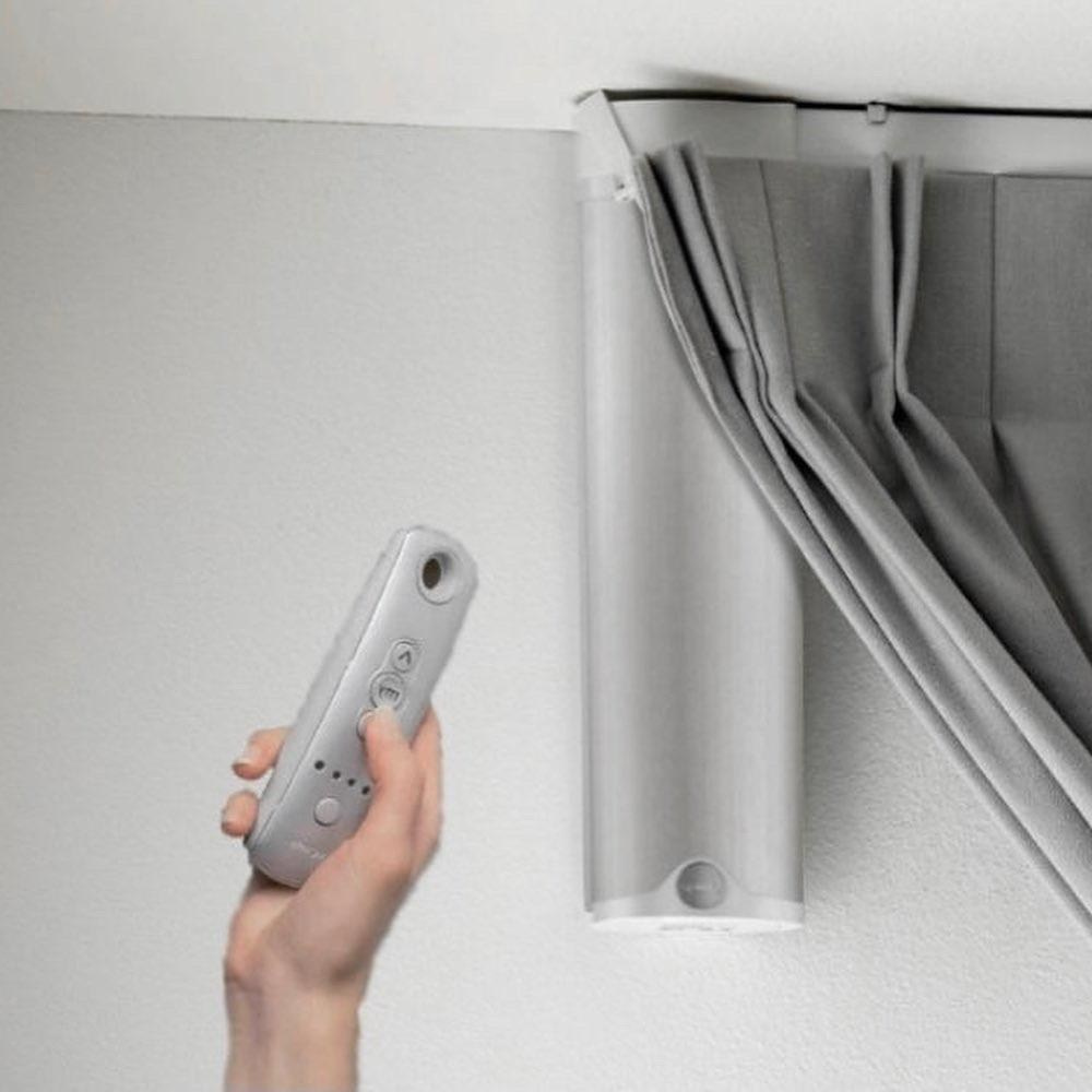 Электро-карнизы Пульт для электрокарниза Умный дом. Студия интерьерных решений SUNHOUSE. Натяжные потолки, шторы, текстиль