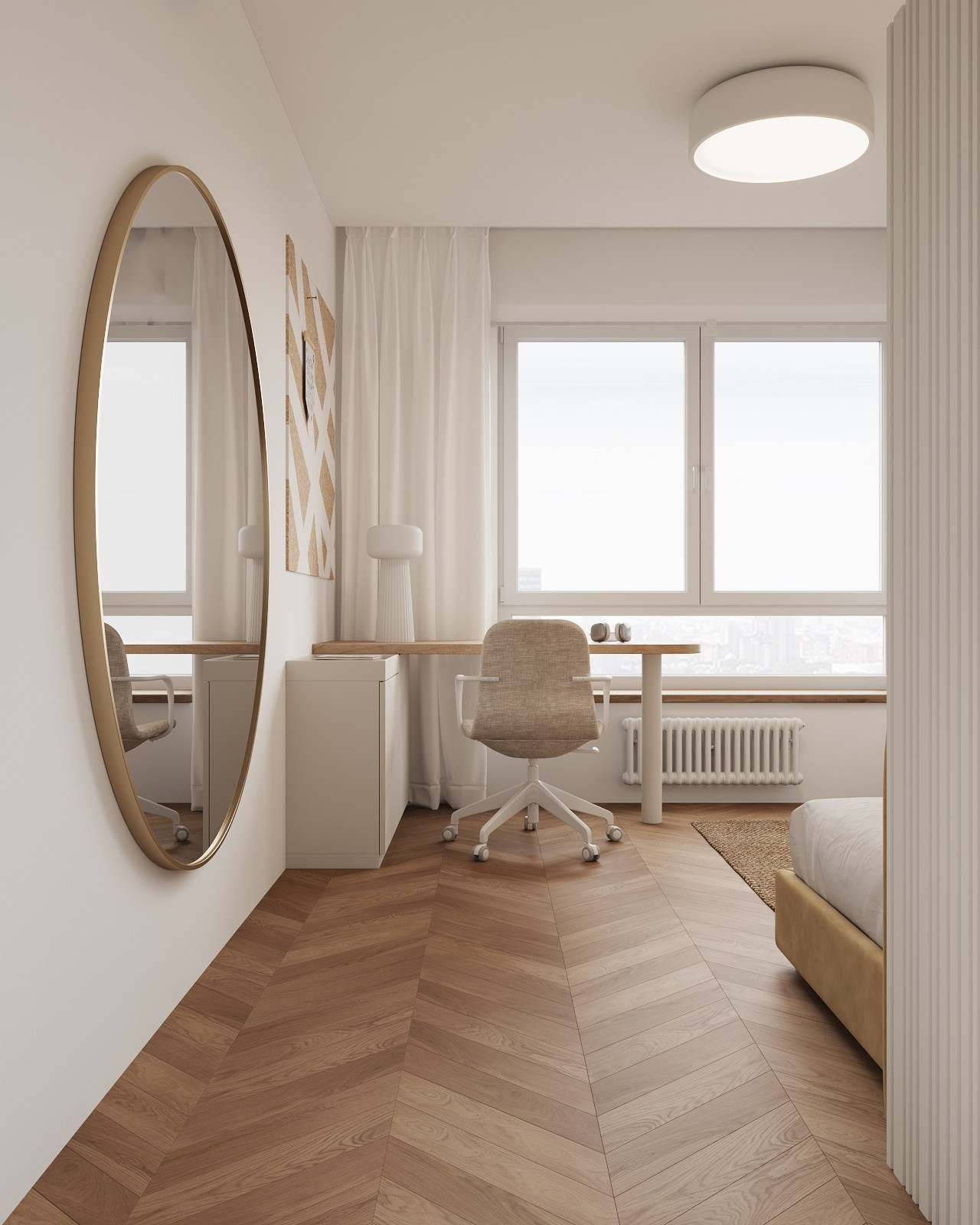 Люблинский парк, 72 м². Дизайн интерьера | Кирилл Маркевич