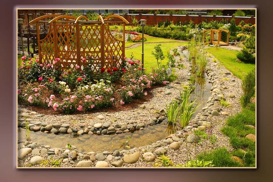 Ландшафтный дизайн. Skazka.wfolio.pro