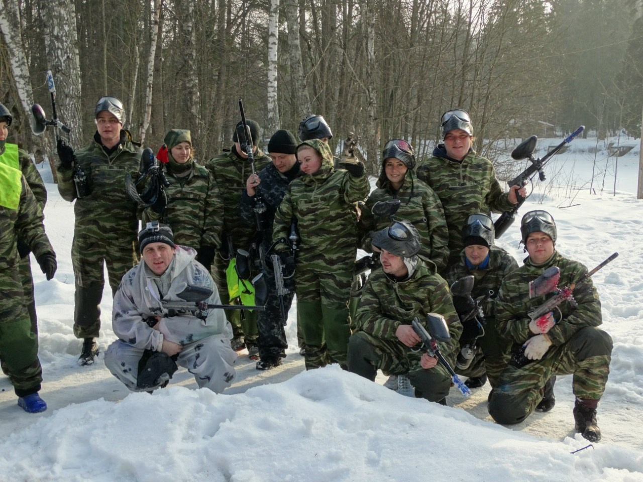 Пейнтбольная битва | 21.02.2015. Галерея Фантим