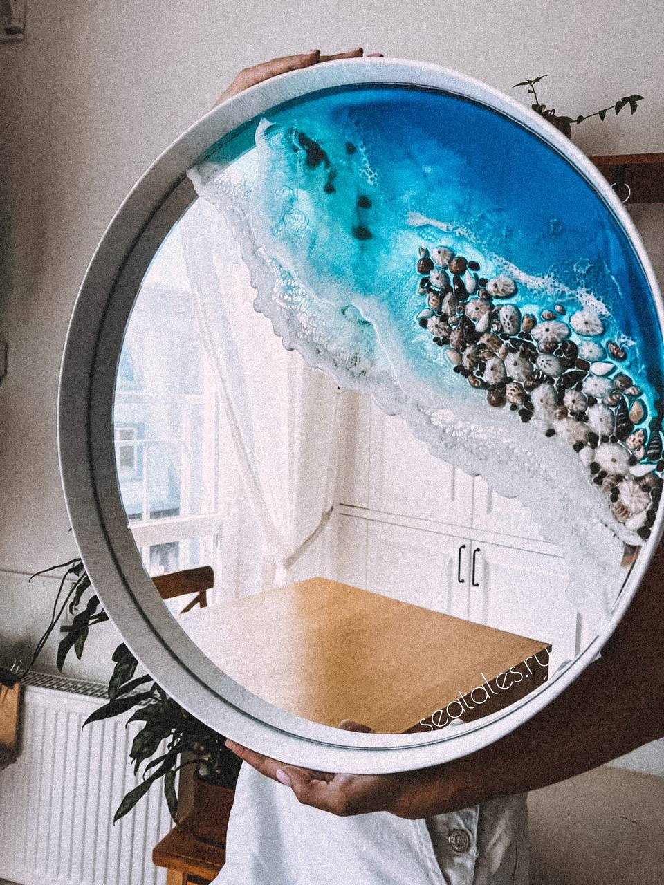 Эпоксидная смола. Seatales — эпоксидная смола и спиртовые чернила