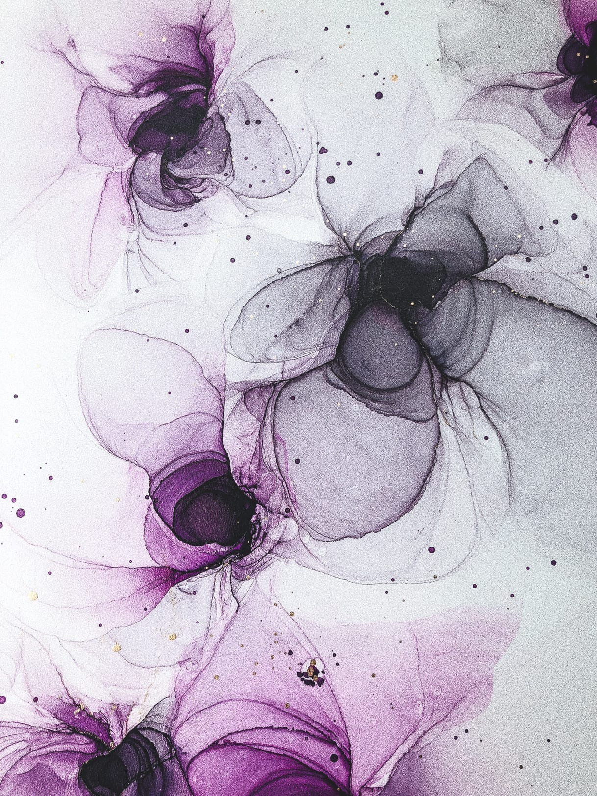 Спиртовые чернила. Seatales — эпоксидная смола и спиртовые чернила