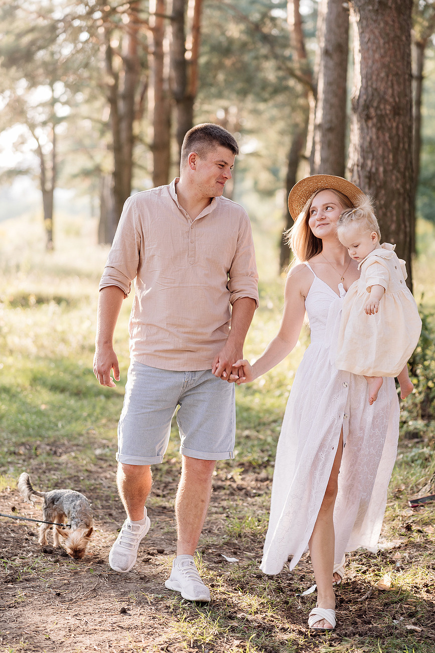 Семейная прогулка. Свадебный и семейный фотограф Москва Екатерина Верижникова