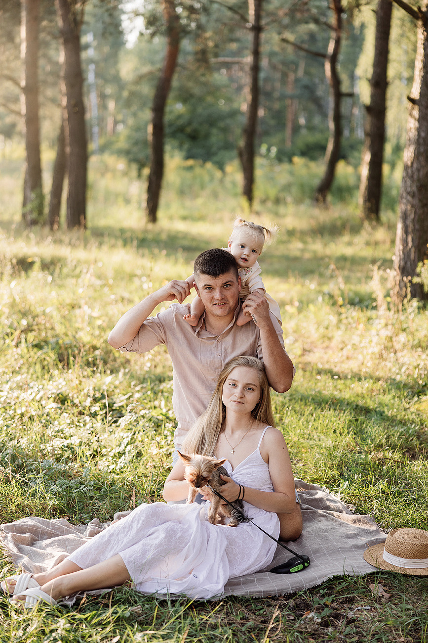 Семейная прогулка. Свадебный и семейный фотограф Москва Екатерина Верижникова