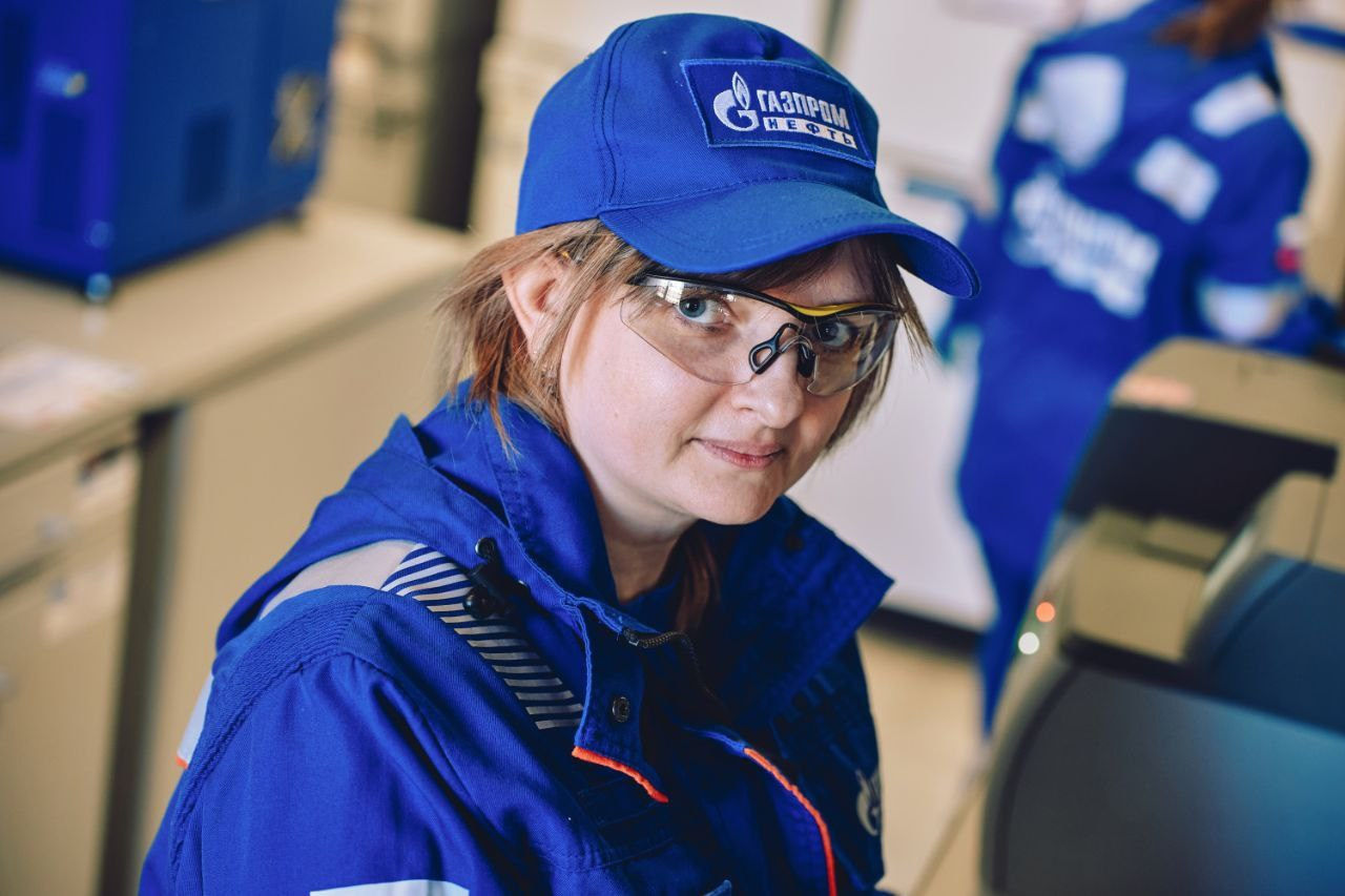 Фотосессия в лаборатории Газпром