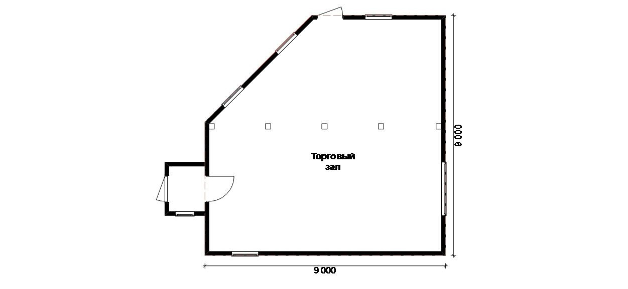 Коммерческие здания. Строительство каркасных домов в Самаре «Атриум-СТ»