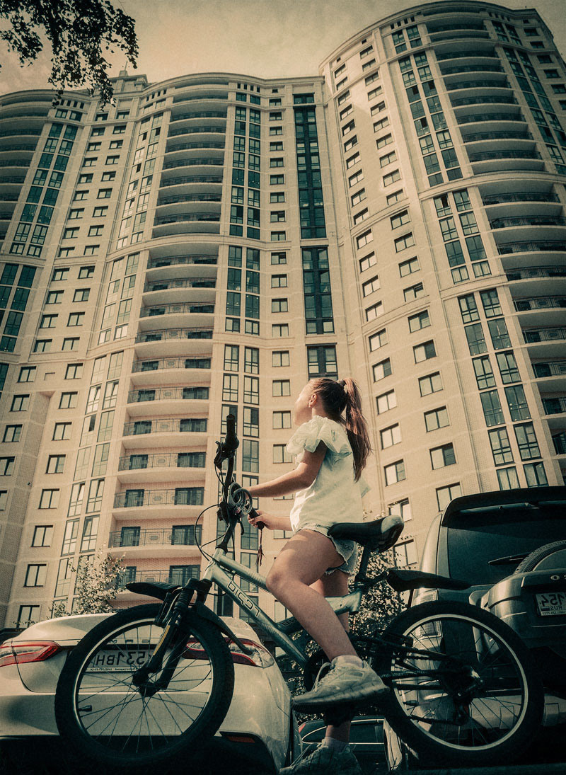 в большом городе фотосессия