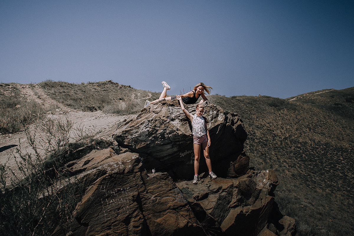 Дети гуляют. Спортивный и портретный фотограф