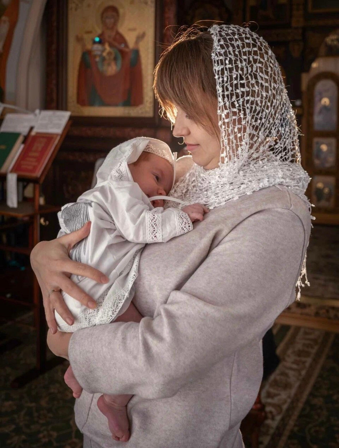 Крещение. Фотограф Зинаида Евдокимова