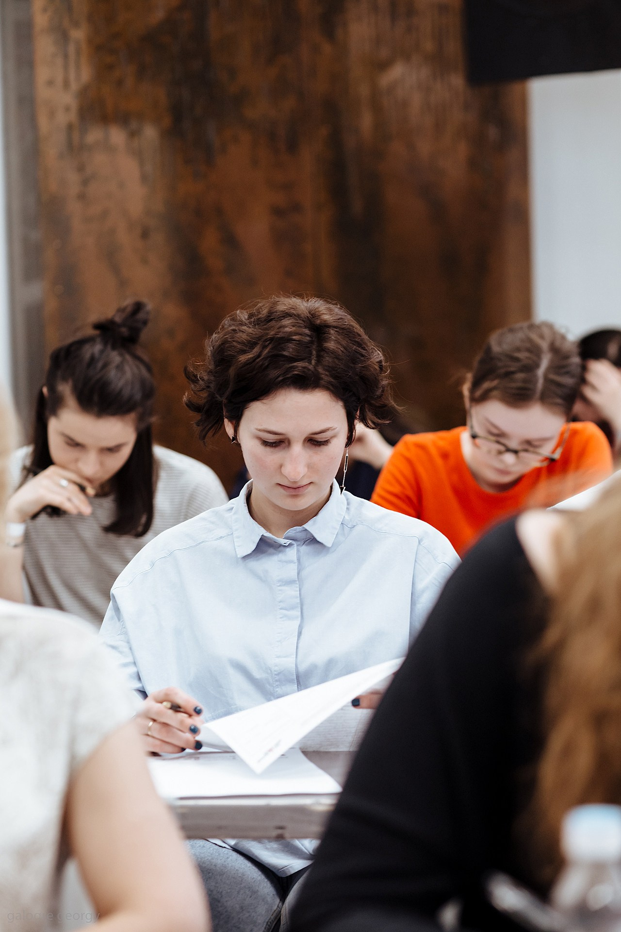 Тотальный диктант. Ясная поляна СПБ. RetroChic Фото