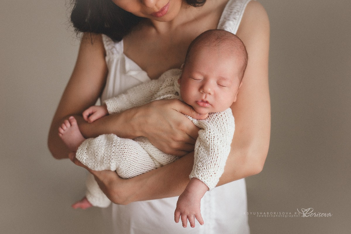 Пример фотосессии Lifestyle в студии. Фотограф новорожденных в Магнитогорске Ксюша Борисова