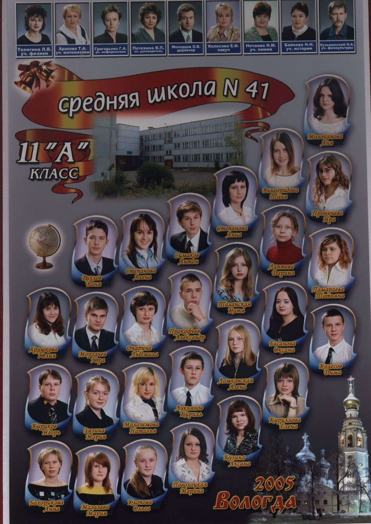 Выпуск 2005 |11-А