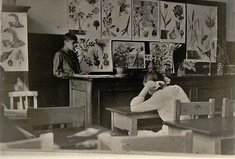 1938 г.  Экзамен по ботанике, 6 кл.