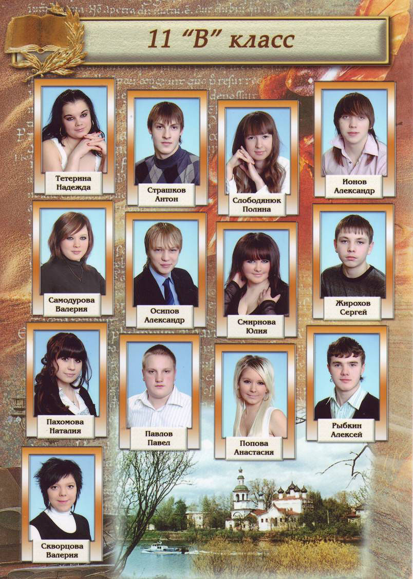 Выпуск 2008 |11-В