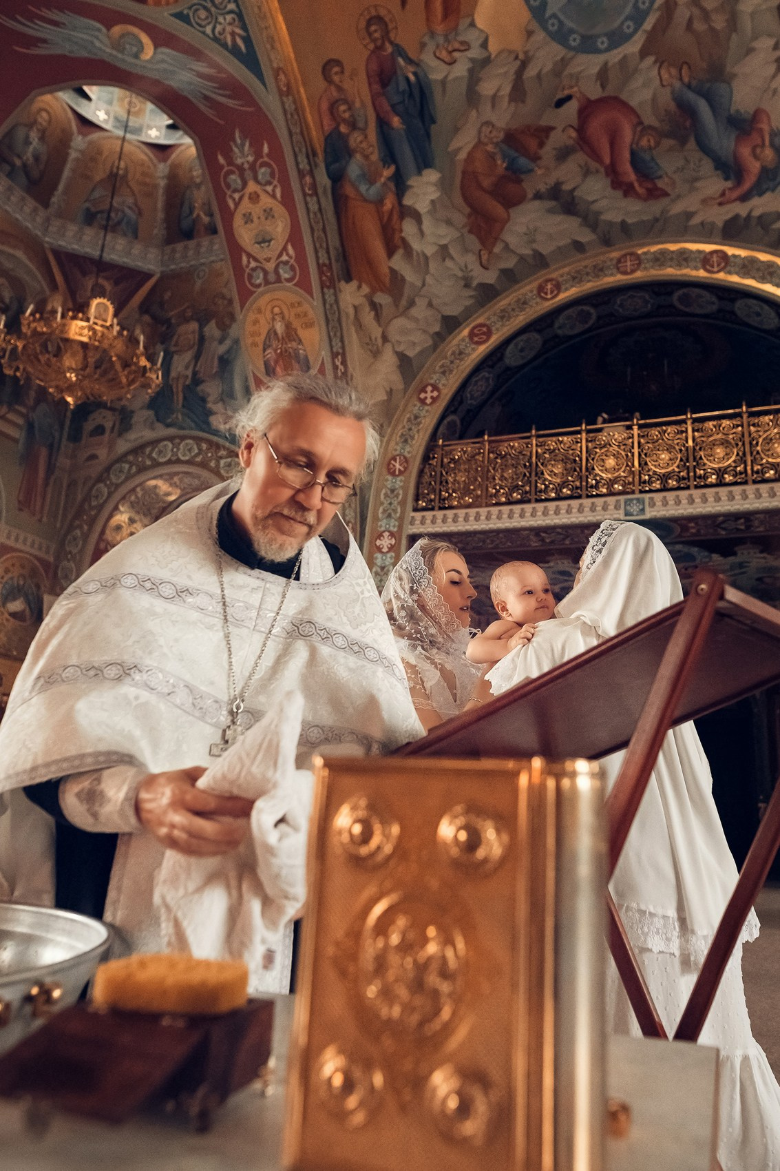 Таинство Крещения (репортажная съемка). Moscow_CPC