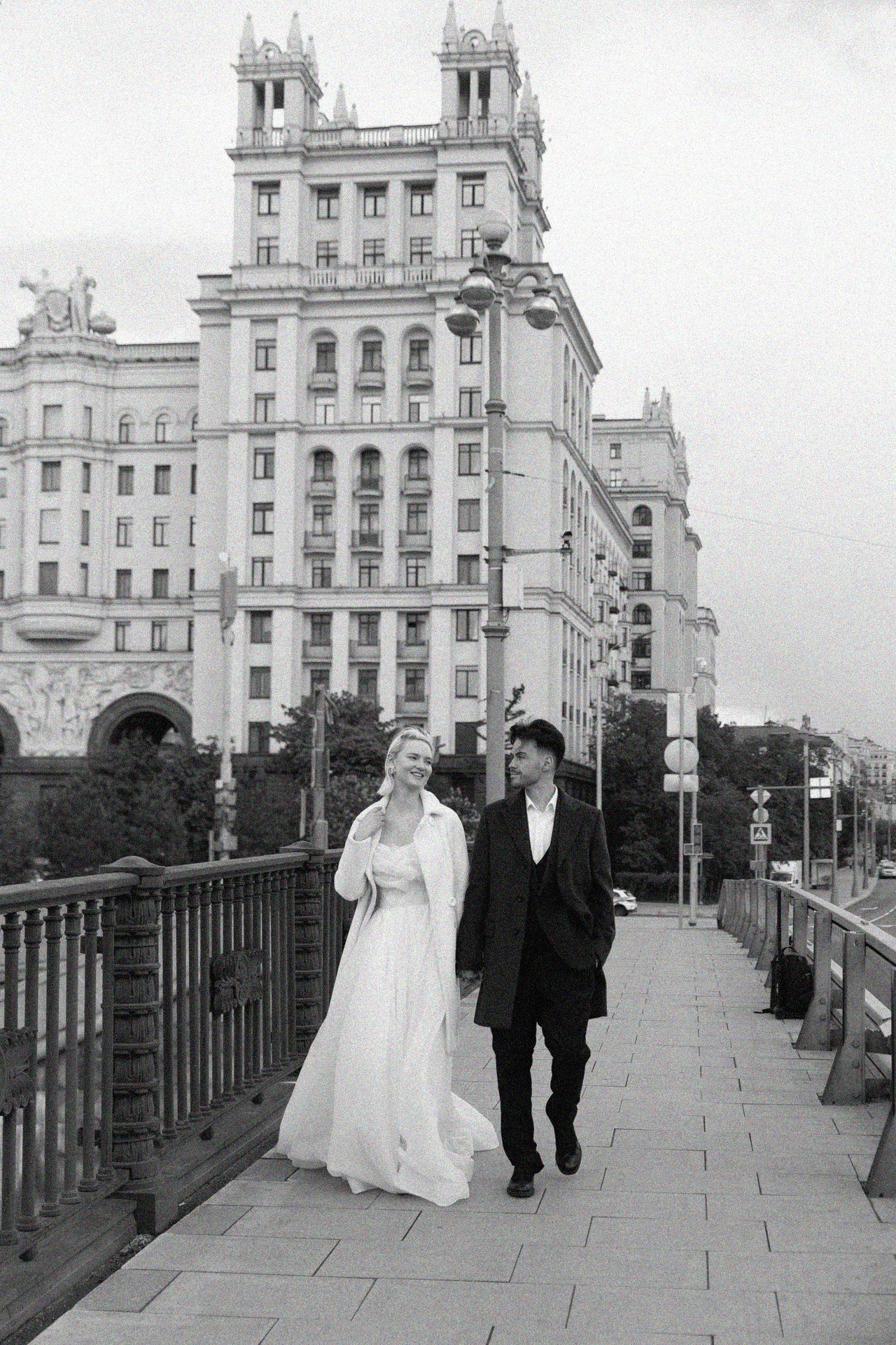 Свадьба в Сталинской высотке. Москва. Photographer Helen Shabalina