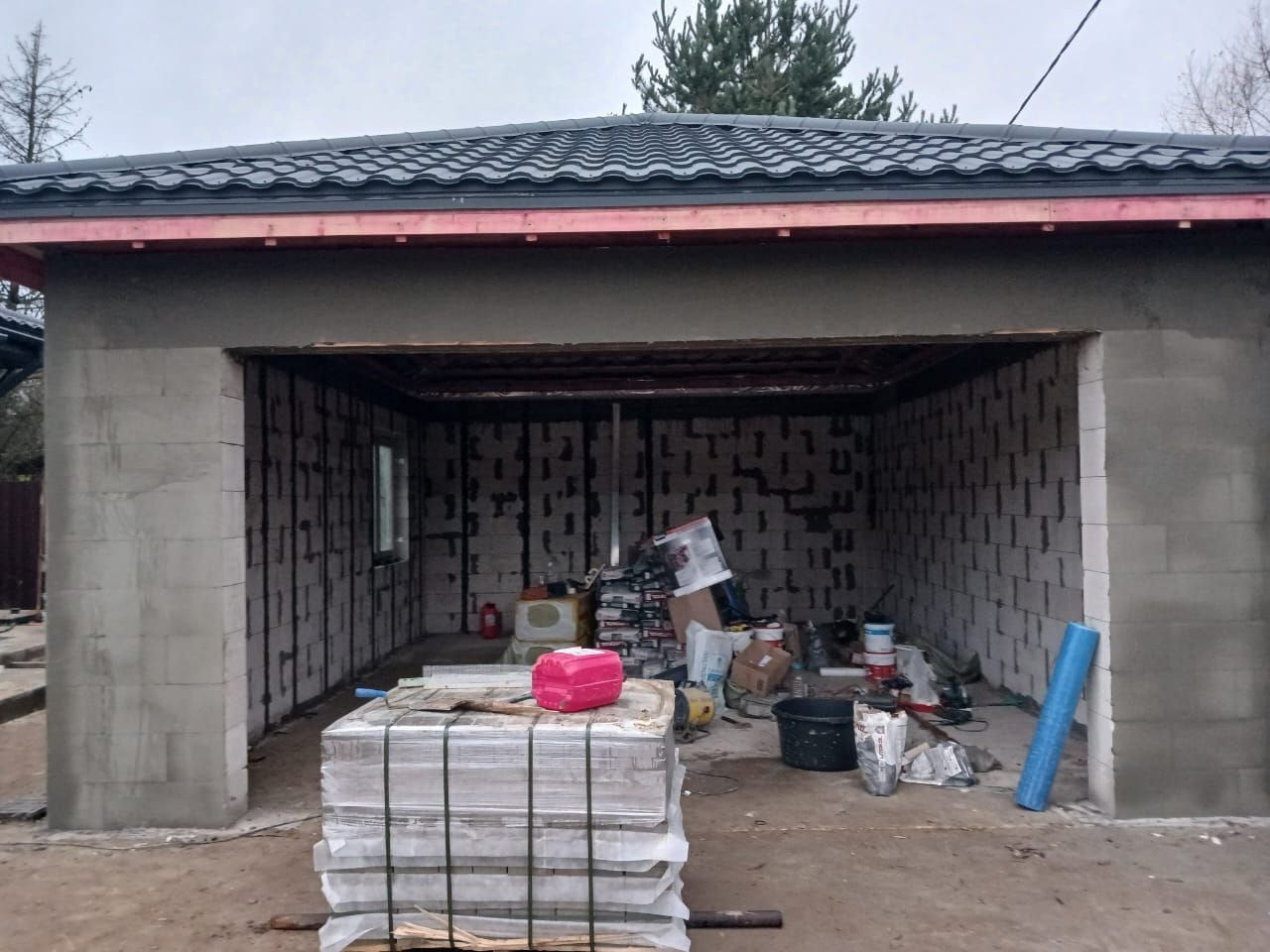 🚗 Гараж из газоблока 6,5×8 м — за 30 дней!. Строительная компания «Милый дом» МД. Москва и Московская область