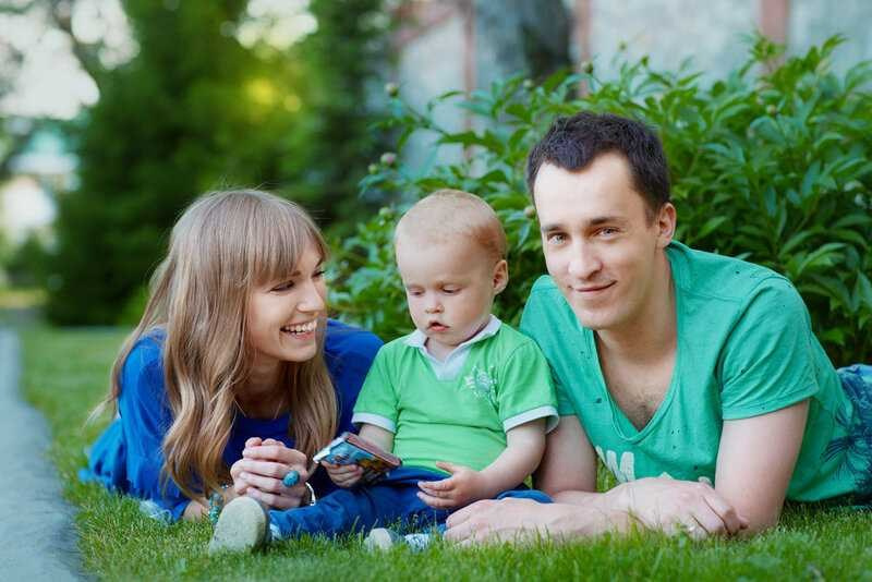 Втроем. Фотограф Татьяна Малушкина