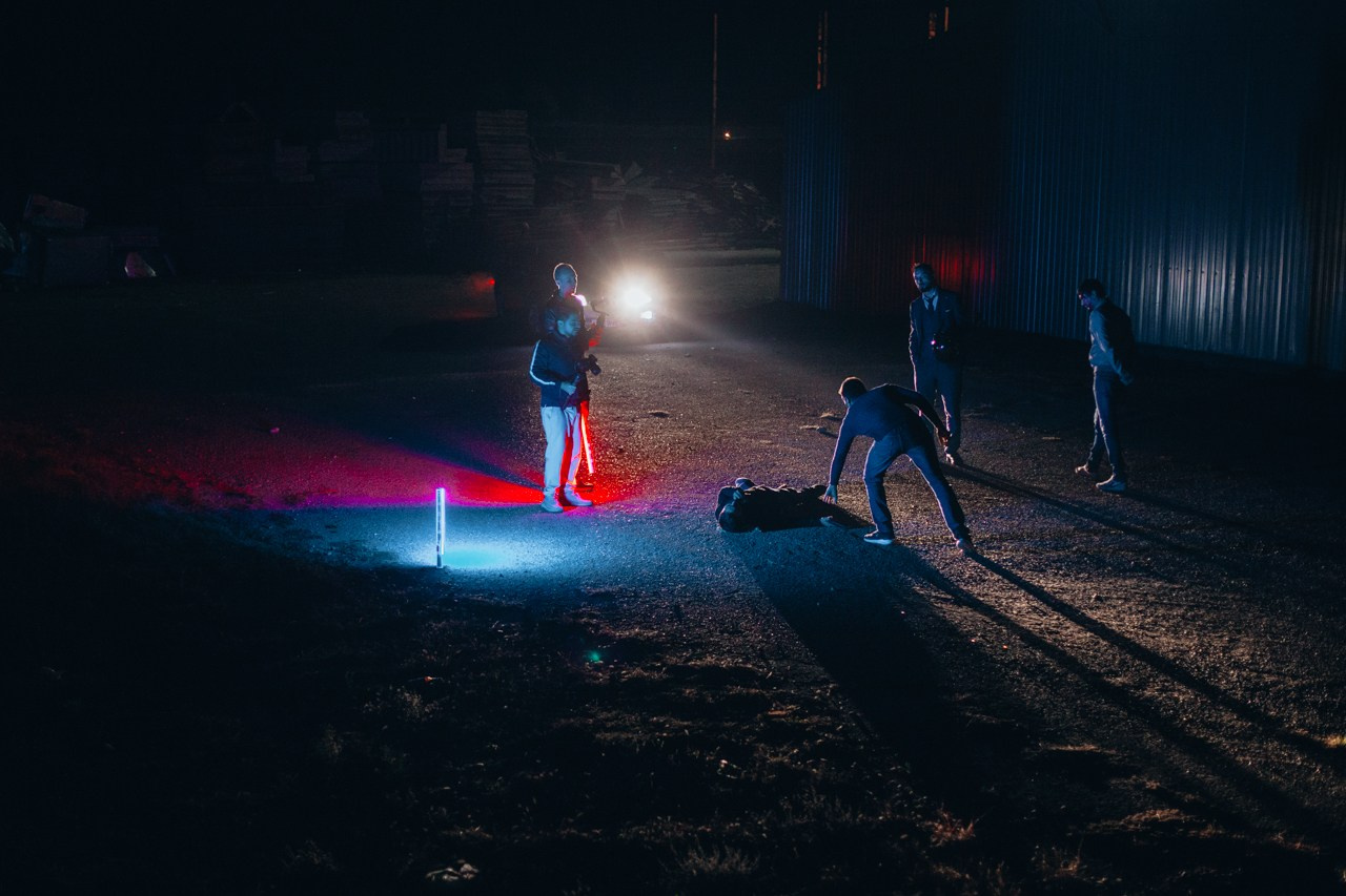 Бэкстейдж съемка рекламы. Фотограф Денис Денисов