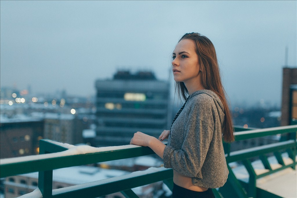 Москва в Январе