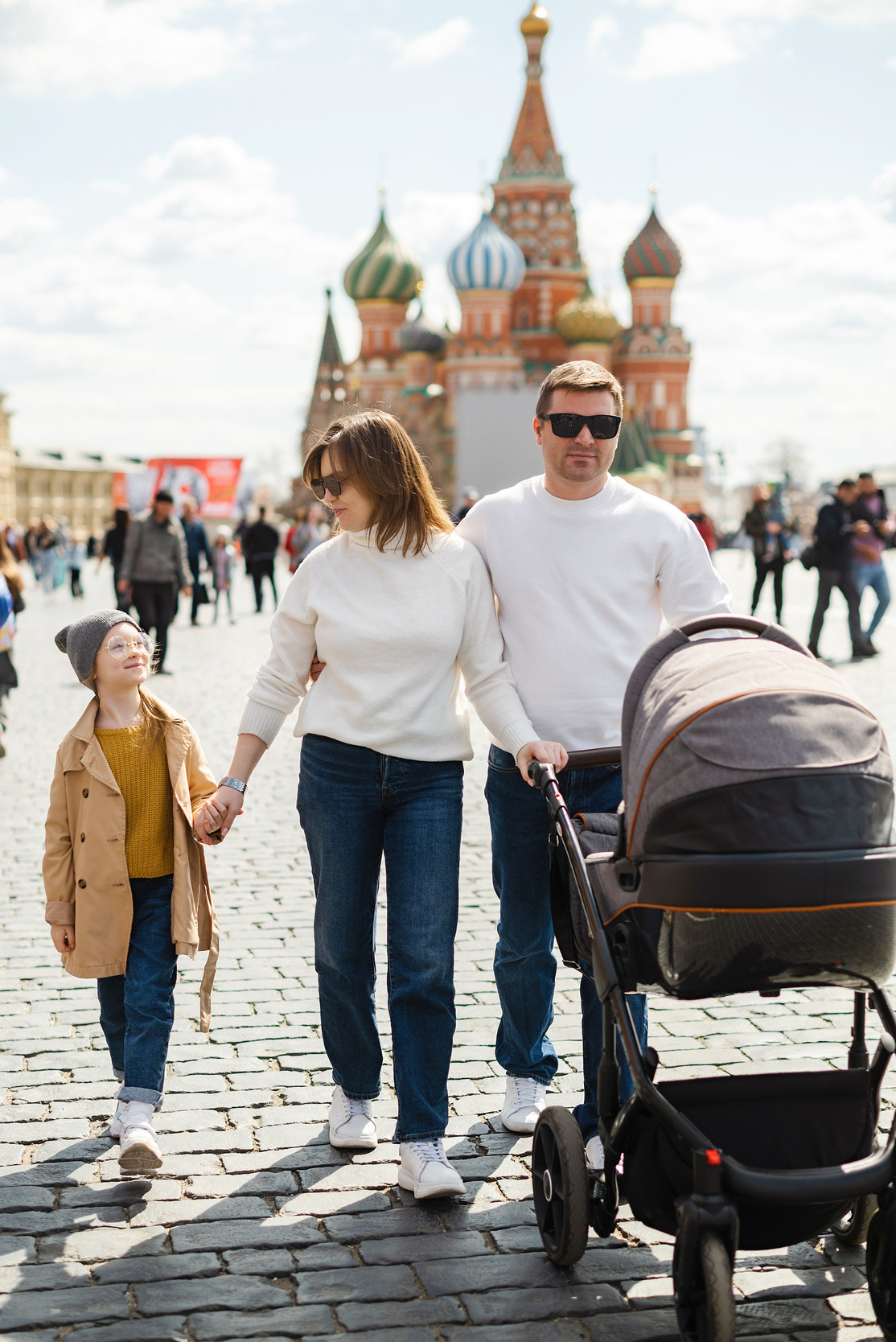 Московская прогулка. Свадебный и семейный фотограф в Новосибирске, Санкт-Петербурге, Москве
