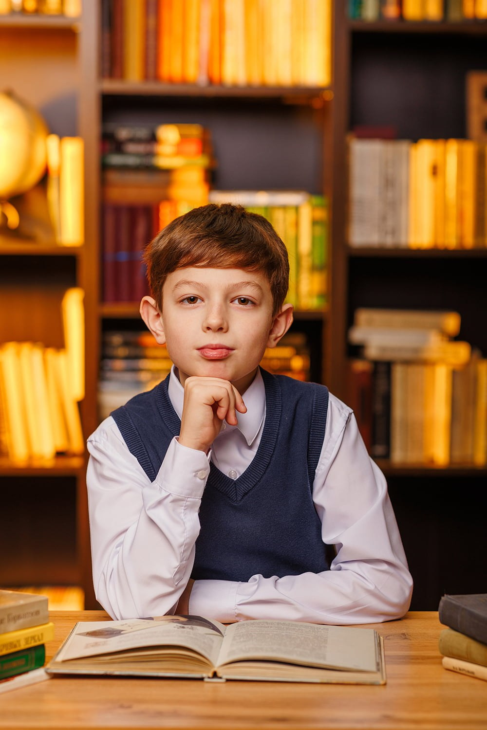 Выпускные альбомы 4 класса: яркие локации в студии. СИГМА | Студия выпускных альбомов Красноярск