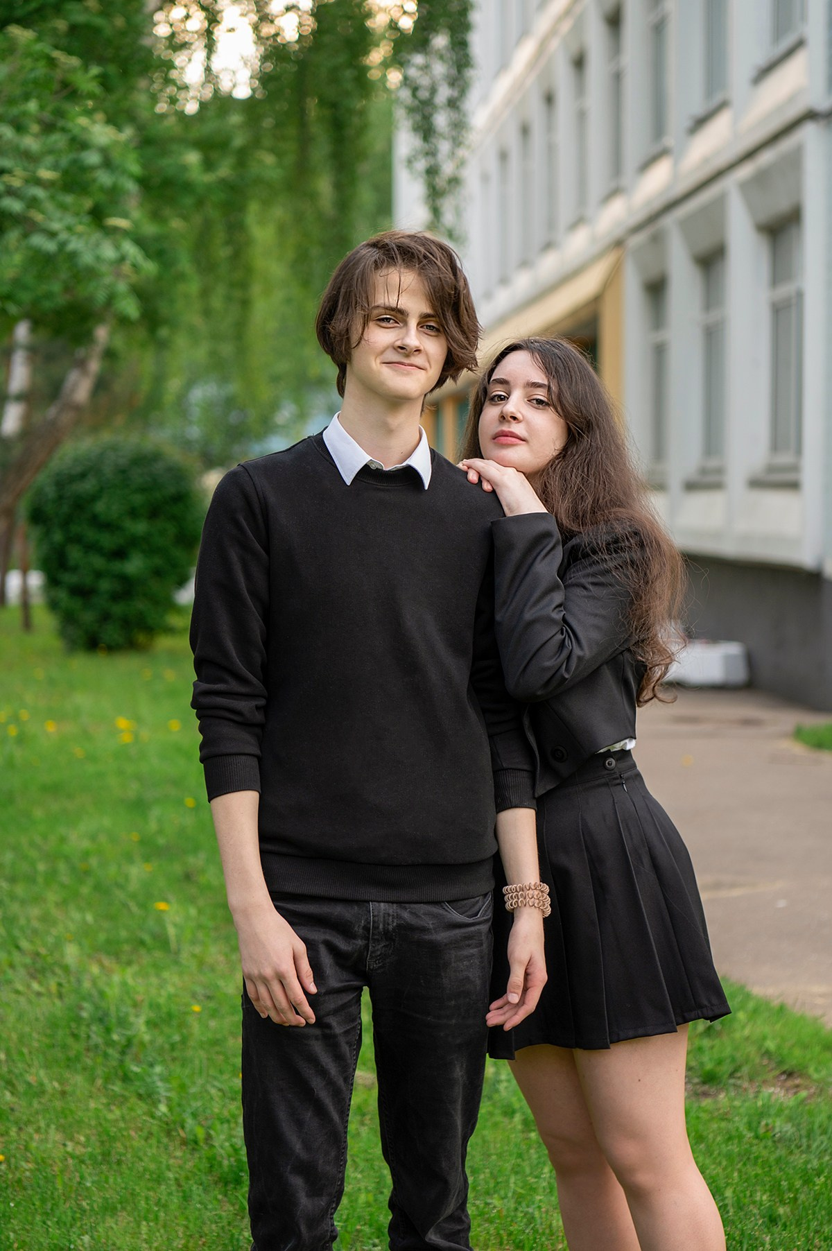 Весенняя фотосессия Школа 953. Детский и семейный фотограф г. Москва Оксана Катаджи