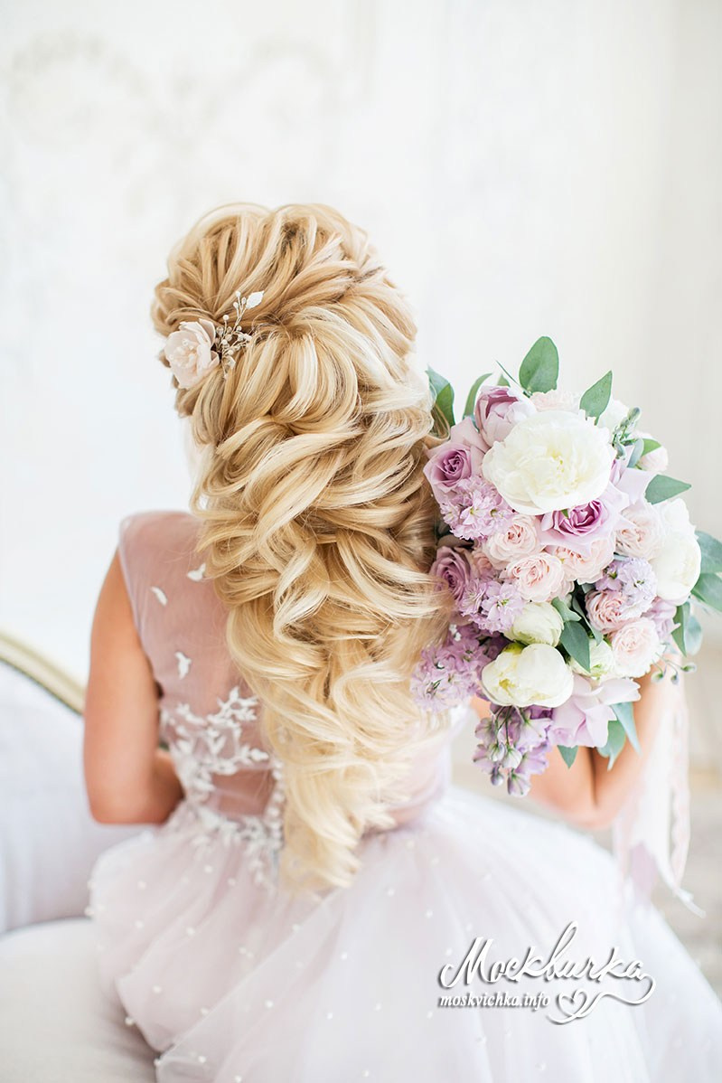 Свадебные образы. Прически и макияж на свадьбу, фотосессию, корпоратив от стилиста Кандаловой Елены в Москве, Домодедово