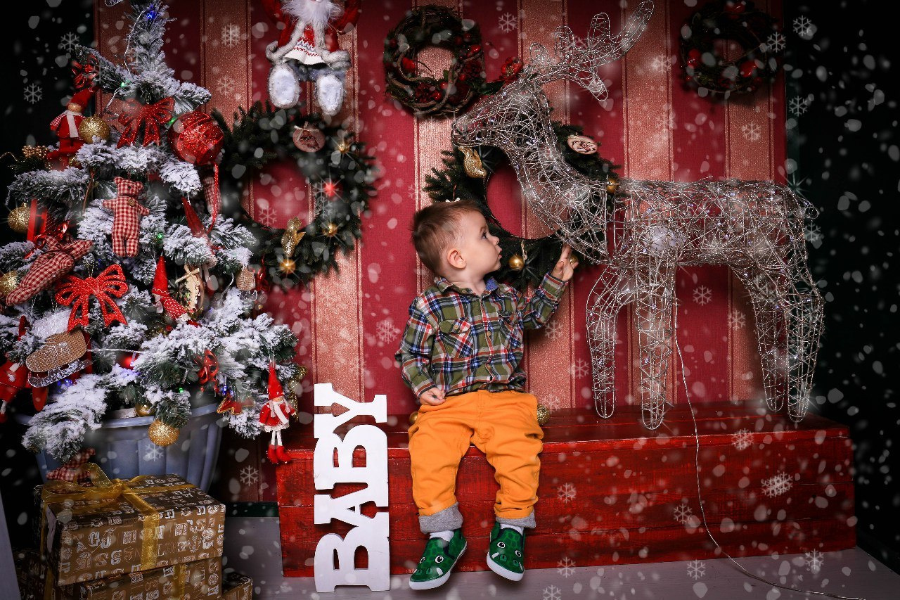 Новогодние фотосесии в фотостудии в Ростове - на - Дону. Свадебный и семейный профессиональный фотограф в Ростове-на-Дону , Кри