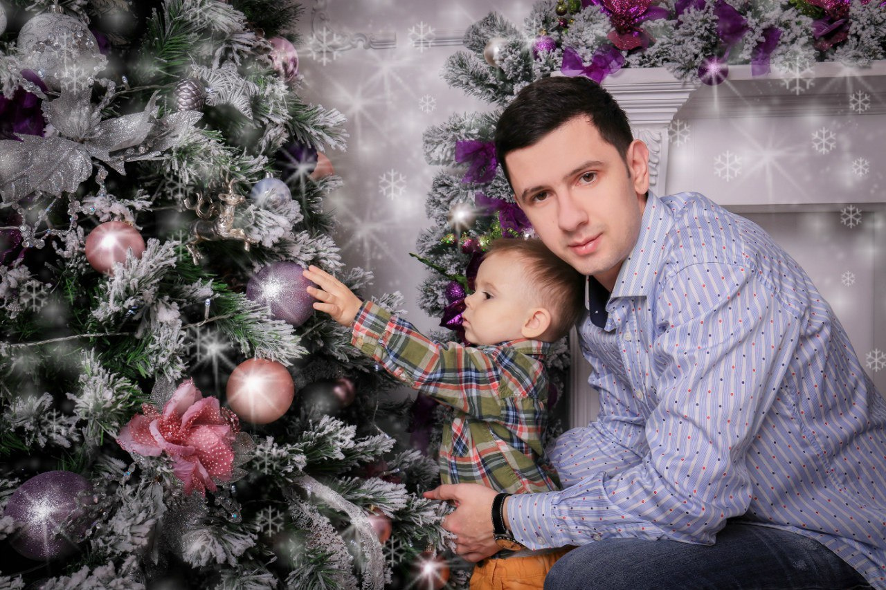 Новогодние фотосесии в фотостудии в Ростове - на - Дону. Свадебный и семейный профессиональный фотограф в Ростове-на-Дону , Кри