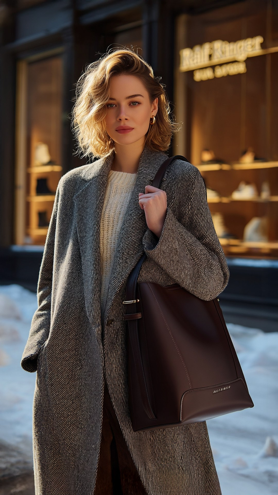 Коммерческий проект по внедрению реального товара для бренда обуви RALF ringer. Ekaterina Kiral — Visual Branding & AI Creation