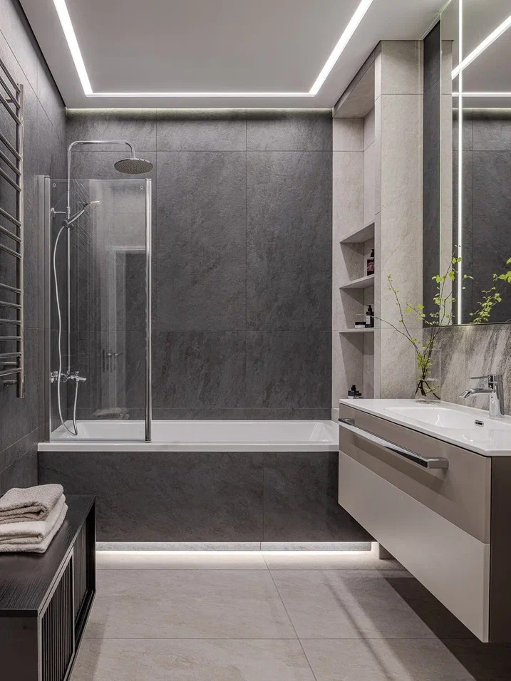 Дизайн интерьера дома ЖК «FLORA» в Тольятти. Студия дизайна интерьера «Строчка» | Москва, Санкт-Петербург, Самара, Казань, Тольятти, Ульяновск и другие города России