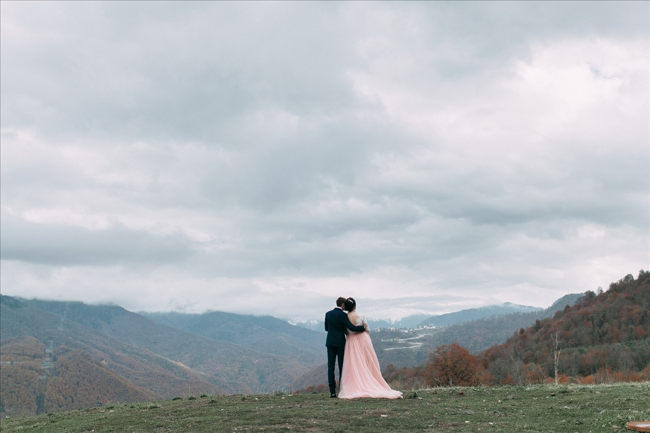 Красивая свадьба из Сочи