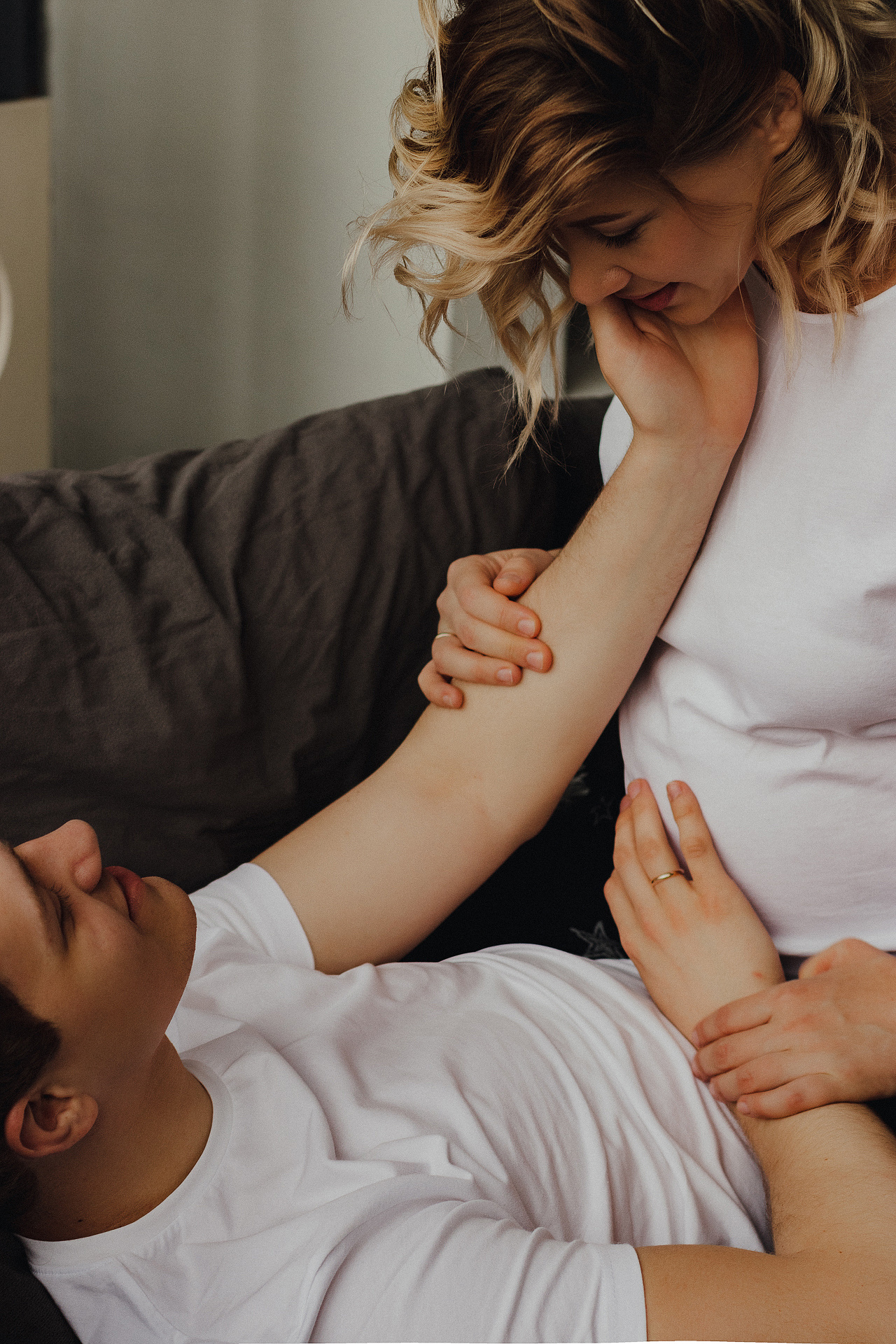 Фотосессия в студии в ожидании чуда в Санкт-Петербурге. Фотограф Маргарита Милева