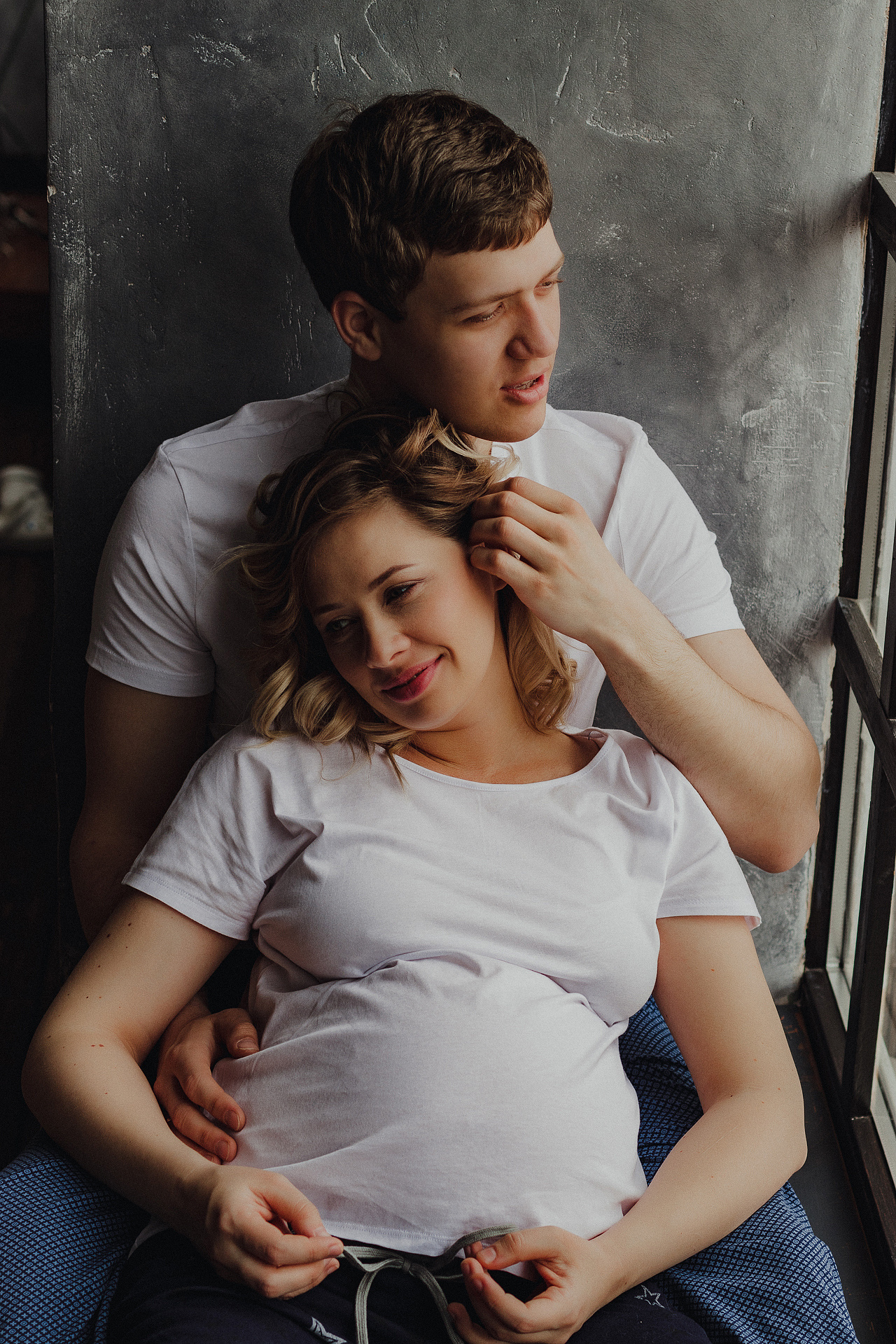 Фотосессия в студии в ожидании чуда в Санкт-Петербурге. Фотограф Маргарита Милева