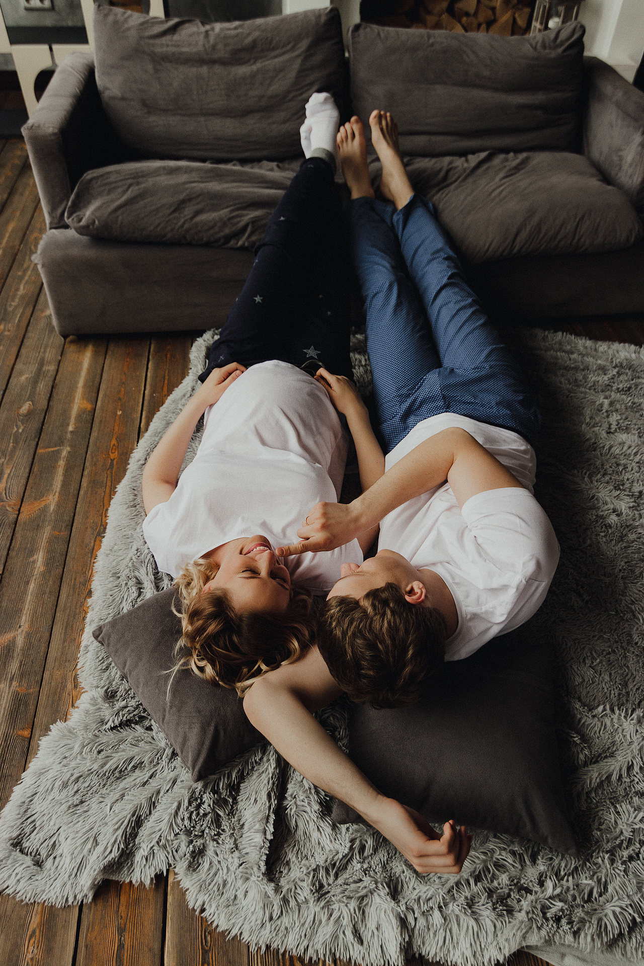 Фотосессия в студии в ожидании чуда в Санкт-Петербурге. Фотограф Маргарита Милева