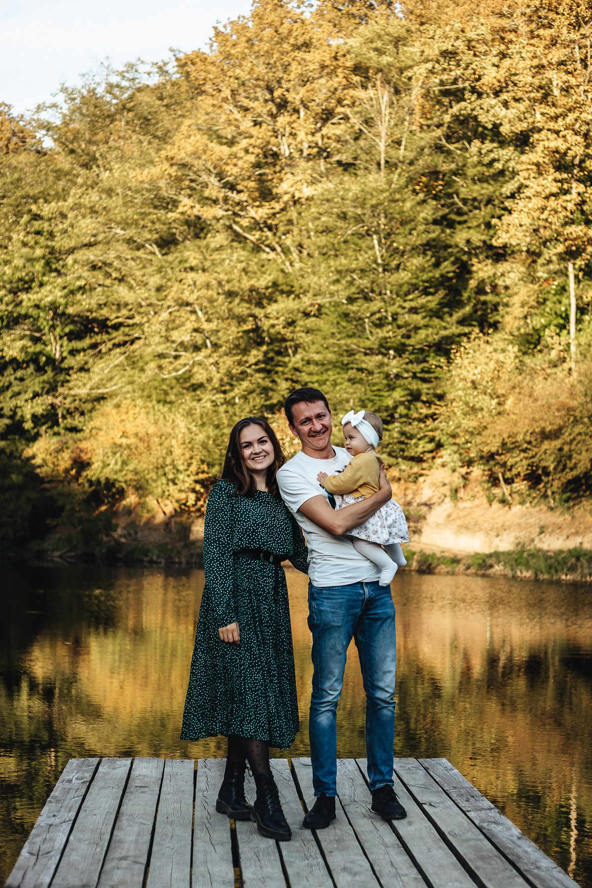 Иван, Ольга и Мира — в персиковом саду. Семейный фотограф Новороссийск, Анапа, Геленджик — Юлия Давыдова